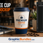 Free Coffee Cup PSD Mockup Download
