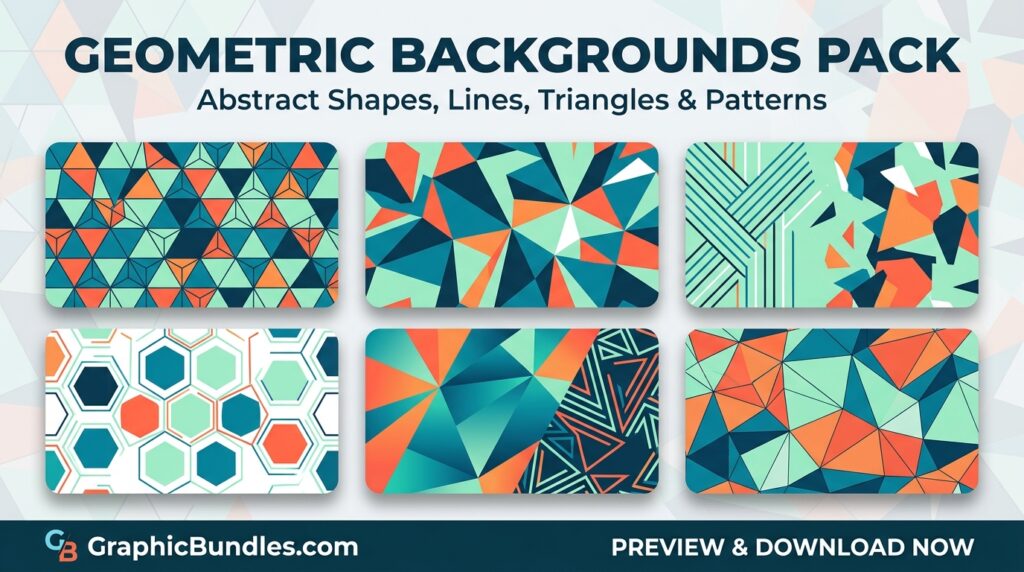 Free Geometric Background Pack Download