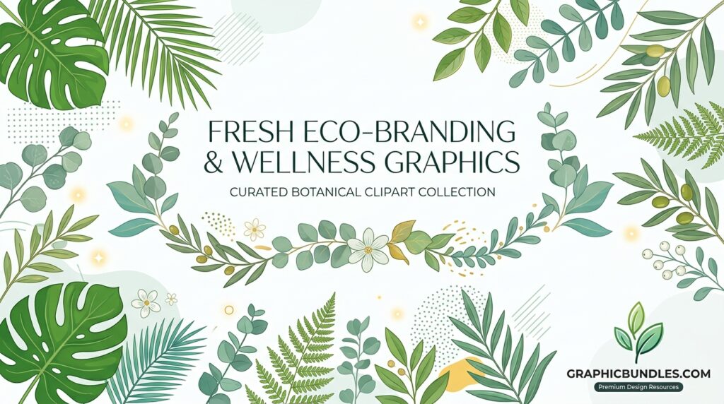 Free Green Leaf PNG Clipart Download