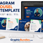Free Instagram Carousel PSD Template Download
