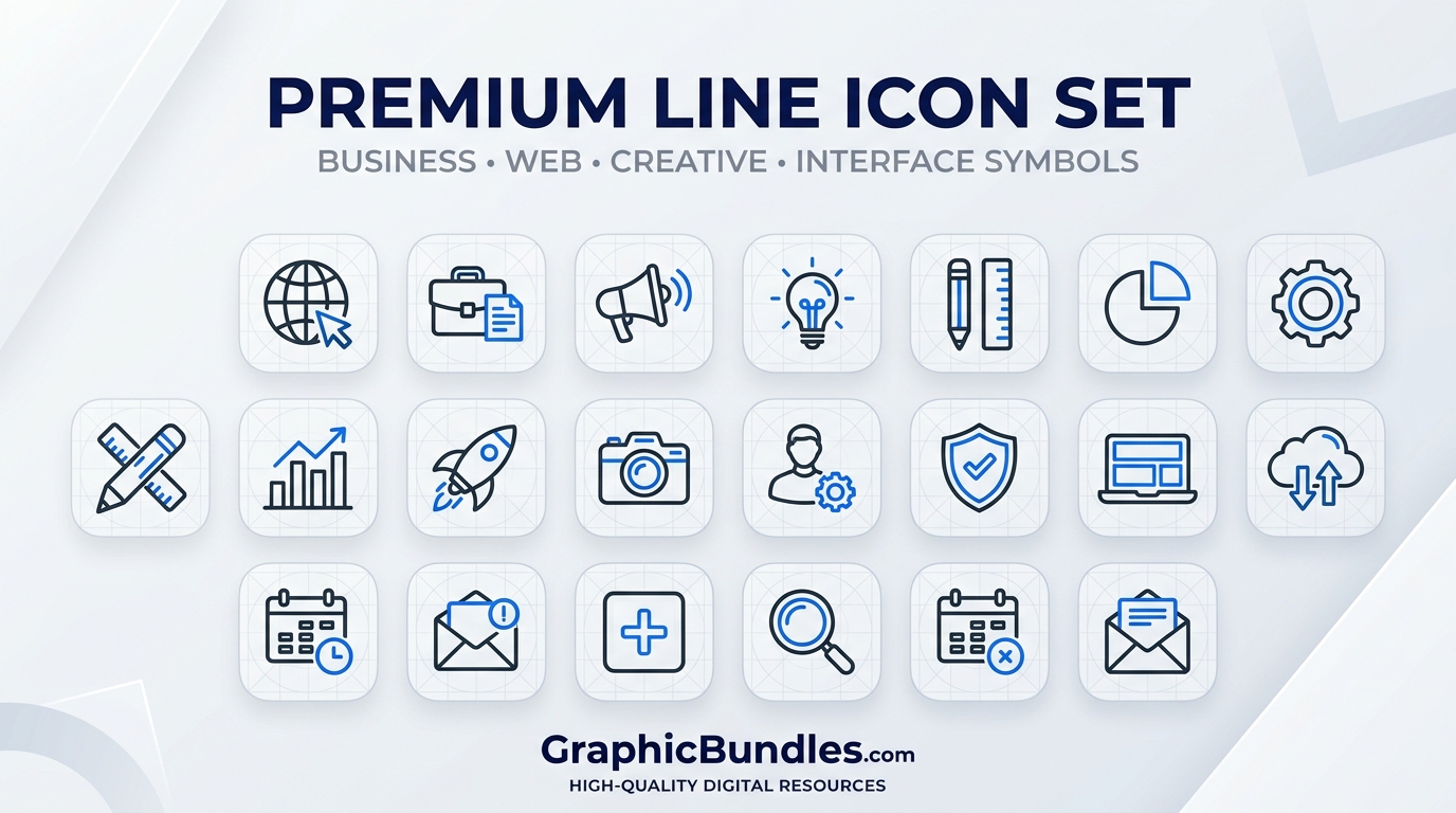 Free Line Icon Set Download Free Line Icon Set Download