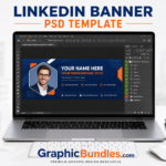 Free LinkedIn Banner PSD Template Download