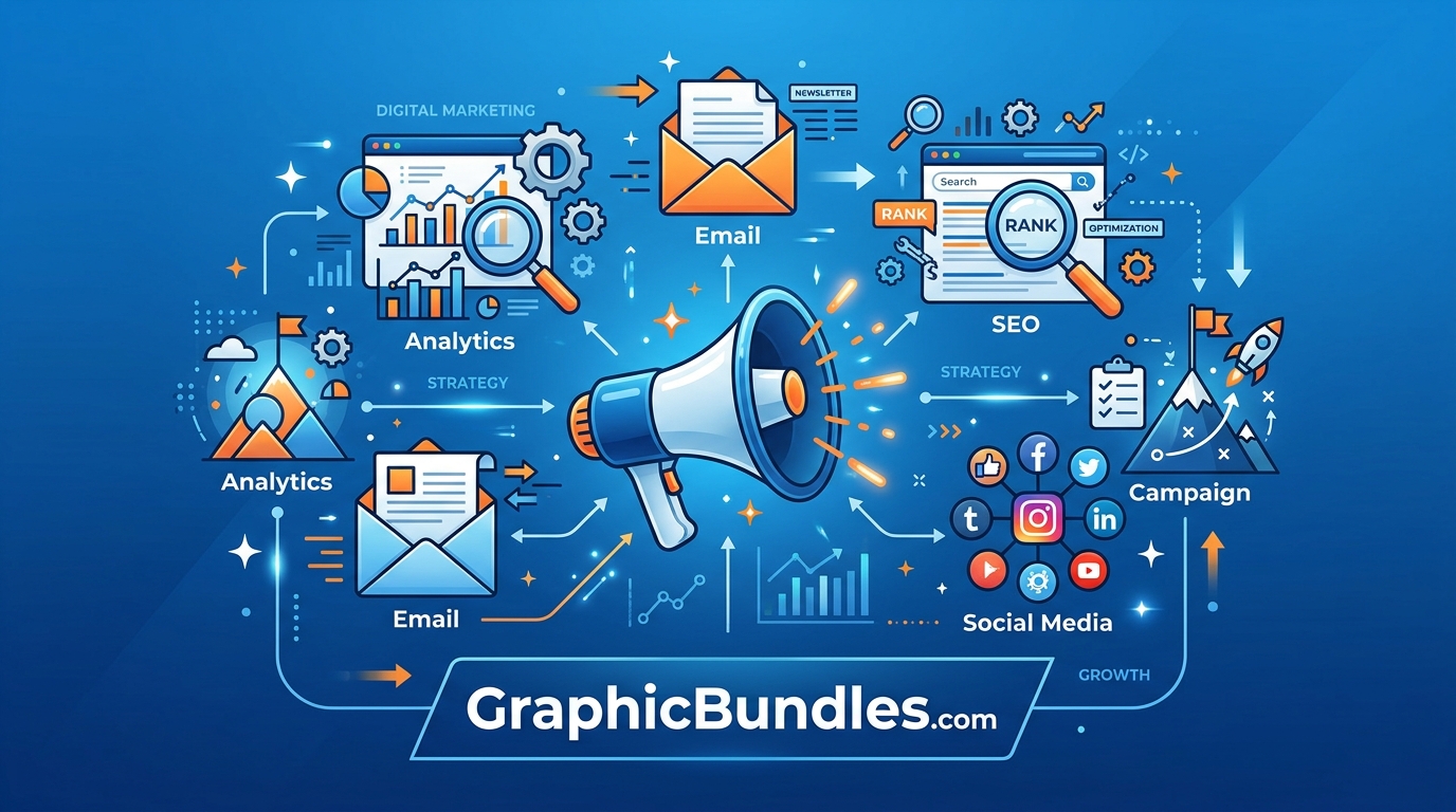 Free Marketing Icon Set Download