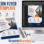 Free Modern Flyer PSD Template Download