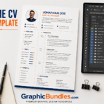 Free Resume CV PSD Template Download