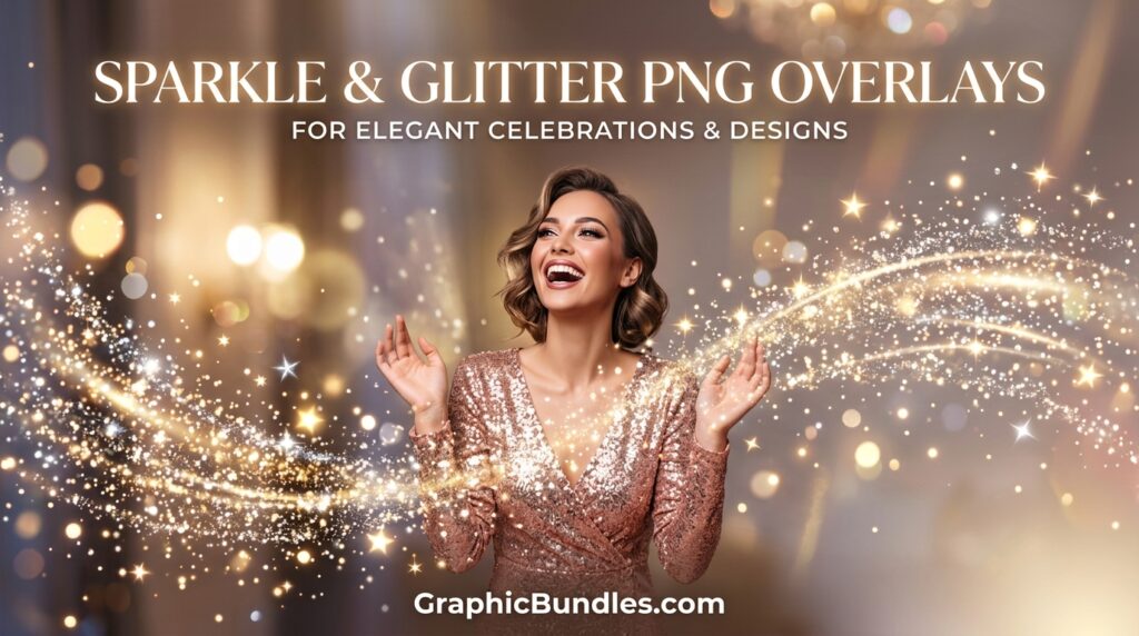 Free Sparkle PNG Overlay Download