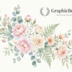 Free Watercolor Floral PNG Clipart Download